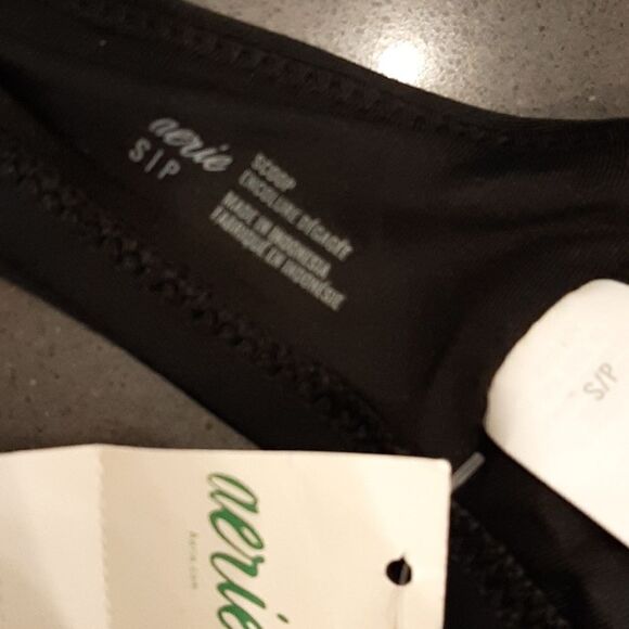 Aerie Scoop Black Bikini Top - Picture 6 of 8
